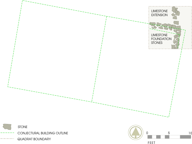 Field Quarter Cabin - Diagram (690x533), Png Download
