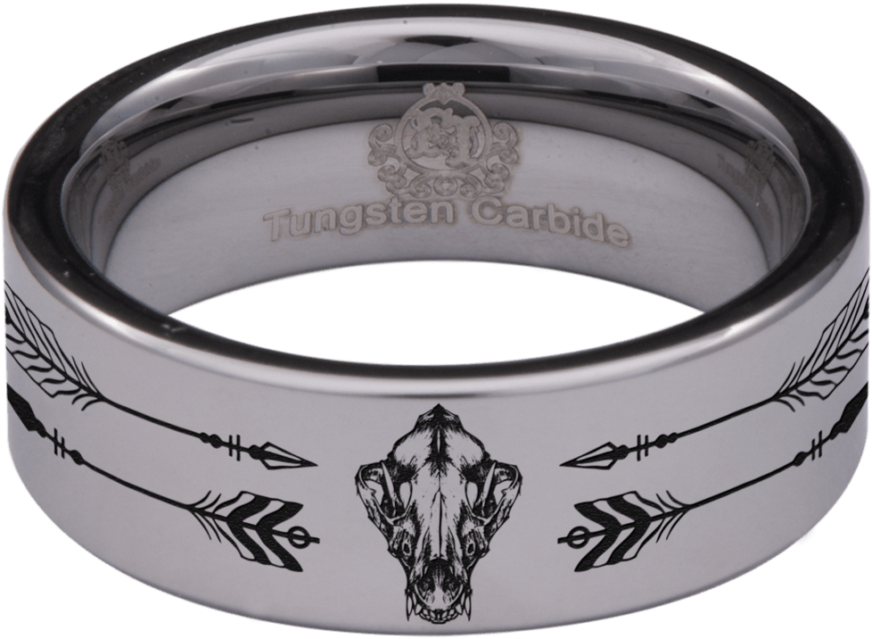 Tungsten Skull Rings (1000x1000), Png Download