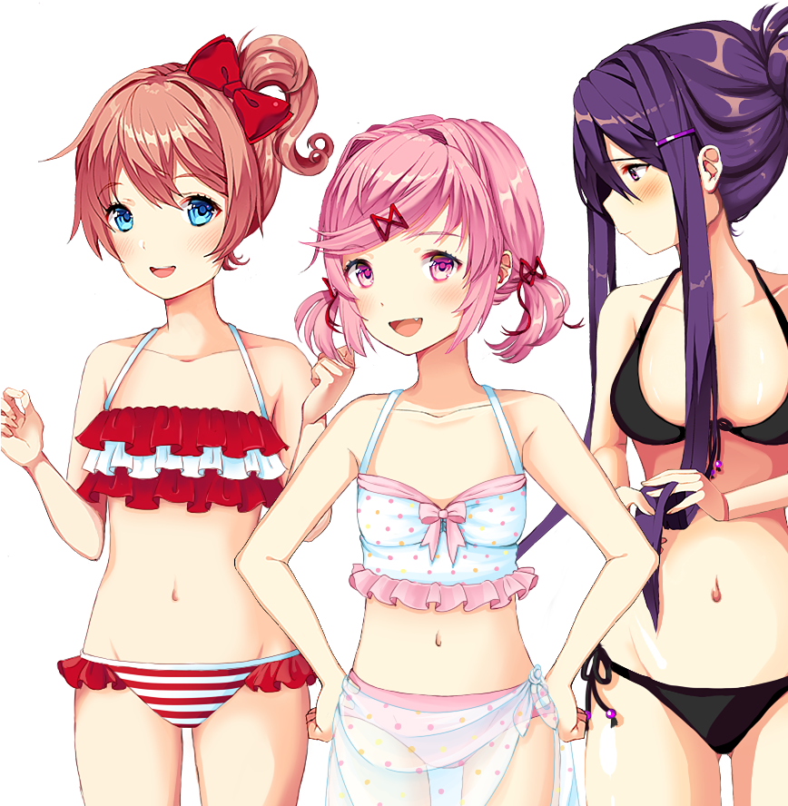 Doki Doki Literature Club Clothes (867x960), Png Download