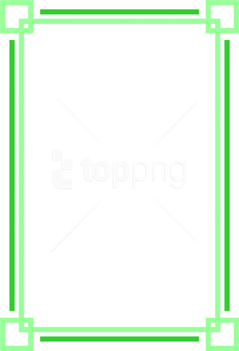 Free Png Border Green Free Stock Photo Illustration - Green Borders And Frames (480x705), Png Download