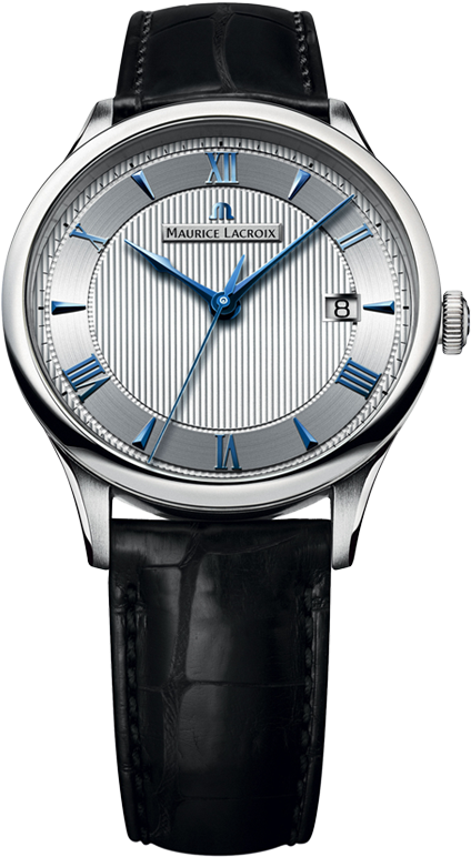Maurice Lacroix Masterpiece Date (606x774), Png Download