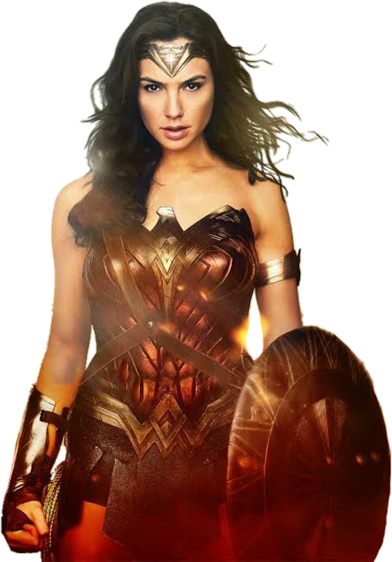 Wonder Woman Transparent Background Png - Wonder Woman Png (608x814), Png Download