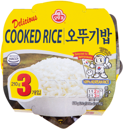 Ottogi Cooked Rice Box (600x600), Png Download