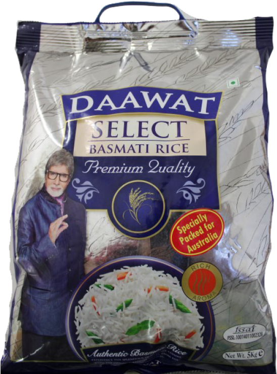 Daawat Select Basmati Rice (570x760), Png Download