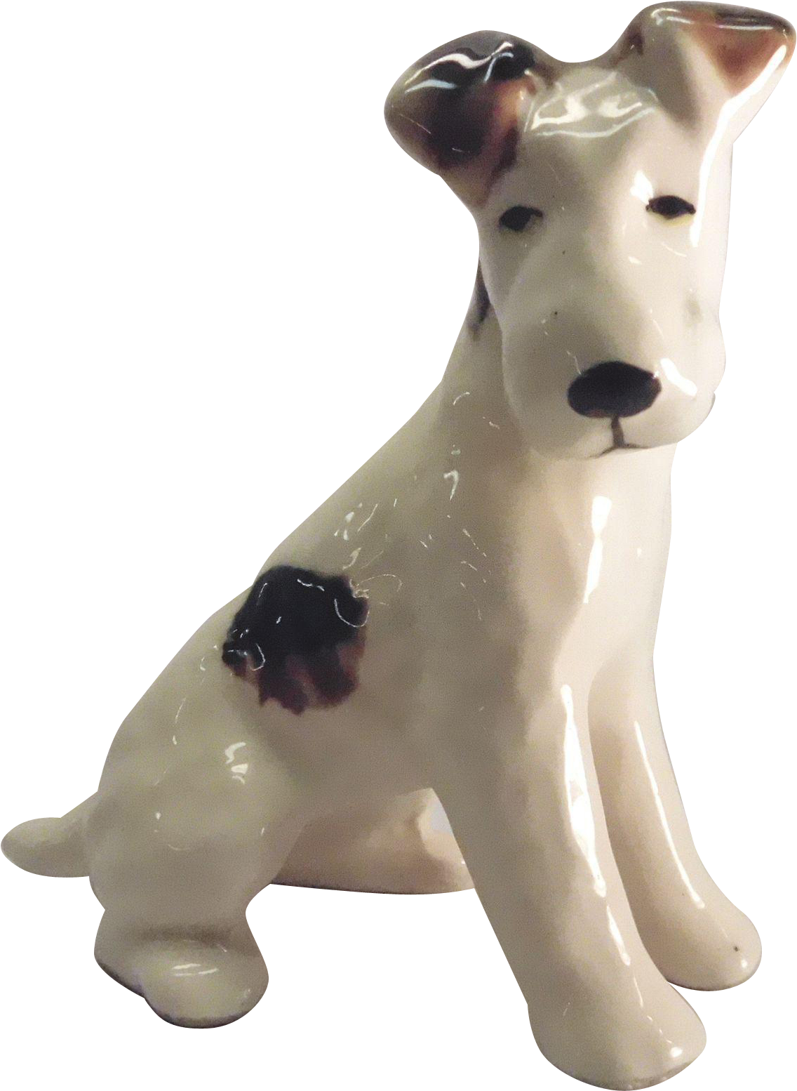 Sitting Dog - Old English Terrier (1553x1553), Png Download