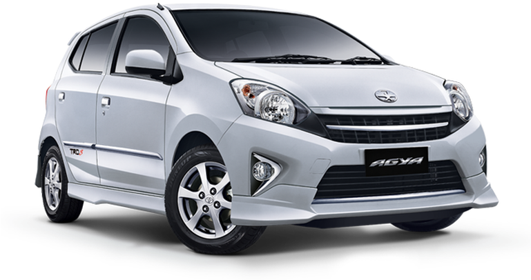Previous - Toyota Agya Wigo (768x437), Png Download