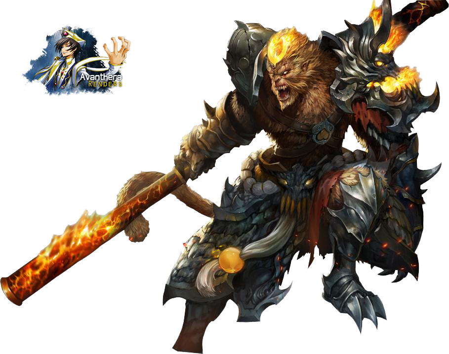 General Wukong Photo General Wukong Render Zps3f7790e2 - League Of Legends Wukong Skins (909x717), Png Download