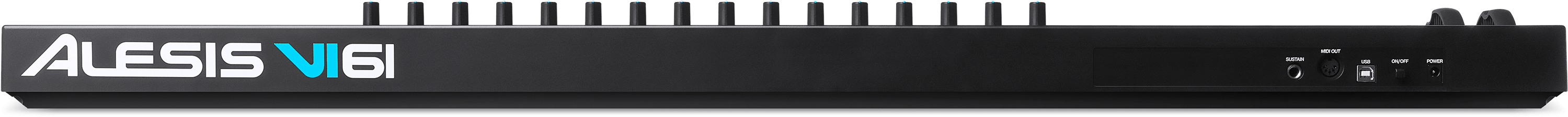 Alesis Vi61 Advanced 61-key Usb/midi Keyboard Controller - Cylinder (3000x1875), Png Download