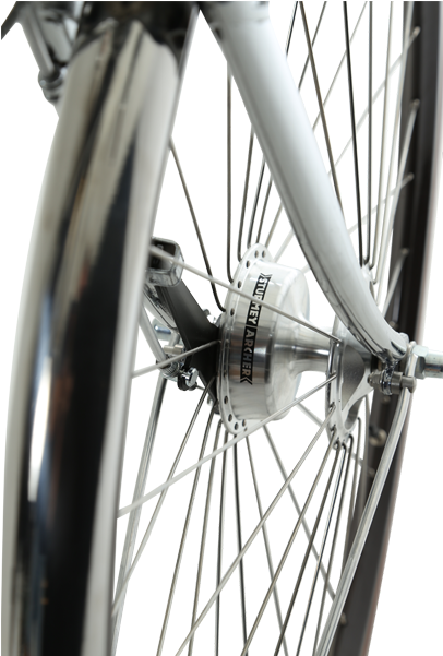 Fritz Hansen Ladies Bicycle From Velorbis Wheel - Road Bicycle (600x600), Png Download