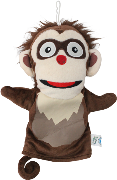 Hand Puppet Sang Monyet - Titere De Calcetin Mono (640x640), Png Download