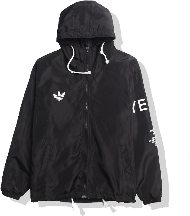 Other 2026322608 00 V=1535577093 - Yeezus Black Windbreaker (833x833), Png Download