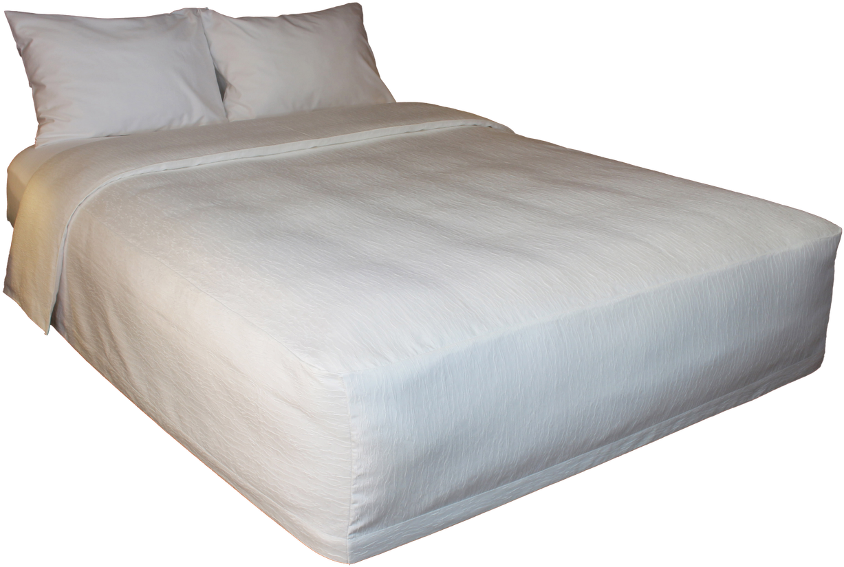 Queen Quick N Easy Bedding Set - Bed Frame (1280x885), Png Download