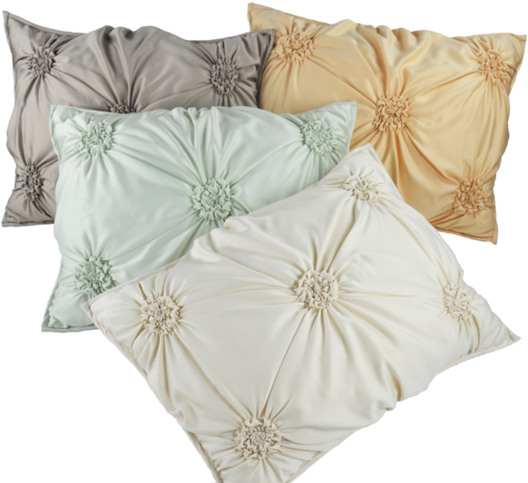 Fiona Comforter Set W/shams - Cushion (600x541), Png Download