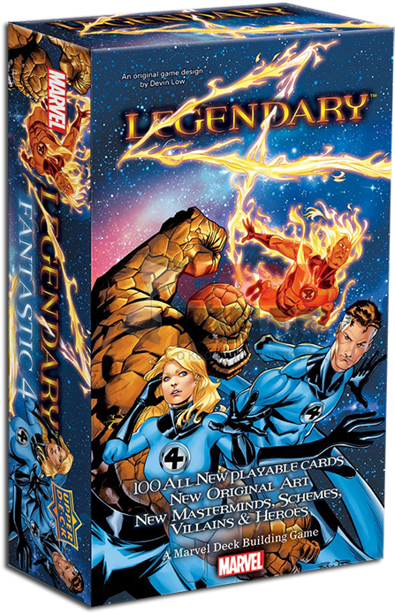 44 - Upper Deck Legendary: Fantastic Four Expansion (709x709), Png Download