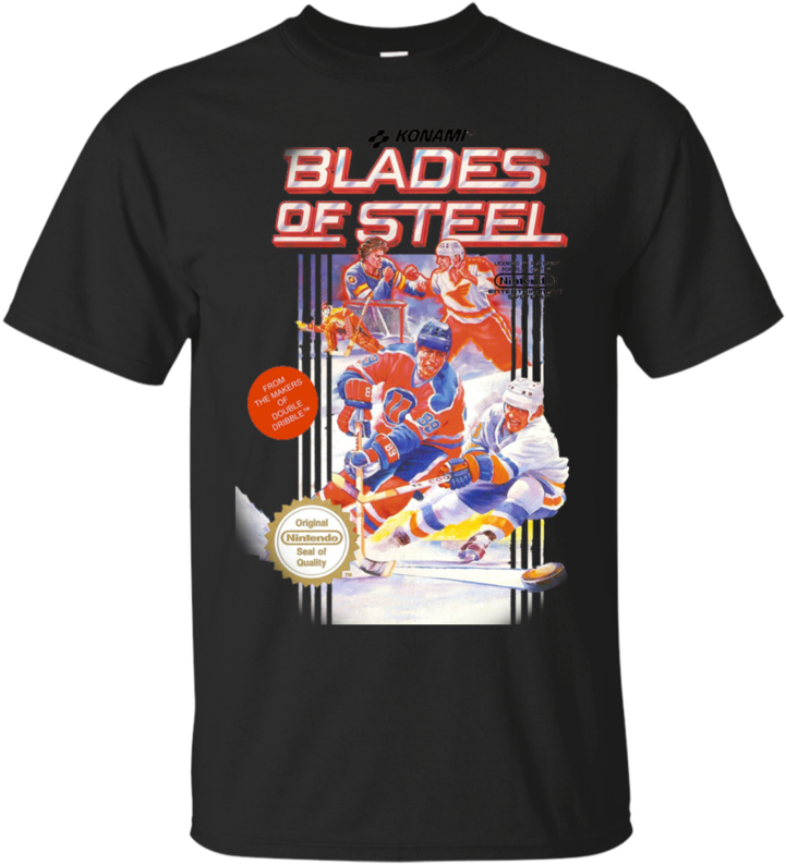 Blades Of Steel Nintendo T Shirt & Hoodie - Dragon Ball Super Broly T Shirt (800x800), Png Download