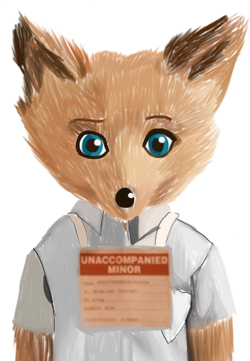 Kristofferson By Shimoofox On - Tag Unaccompanied Minor Fantastic Mr Fox (600x600), Png Download