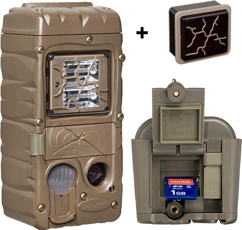 Cuddeback Double Barrel Strobe Flash - Electronics (1000x1000), Png Download