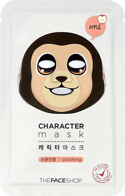Thefaceshop Charactermask Monkey - Thefaceshop Character Mask Monkey (600x800), Png Download