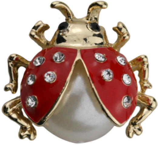 Cute Ladybug - Scarabs (520x760), Png Download