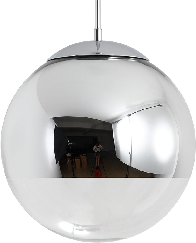 Mirror Ball Pendant Lamp - Ceiling (1920x850), Png Download