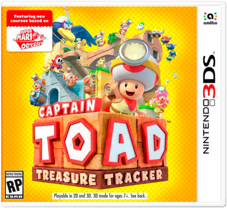 Juego 3ds Captain Toad Treasure Tracker - Captain Toad Treasure Tracker (580x580), Png Download
