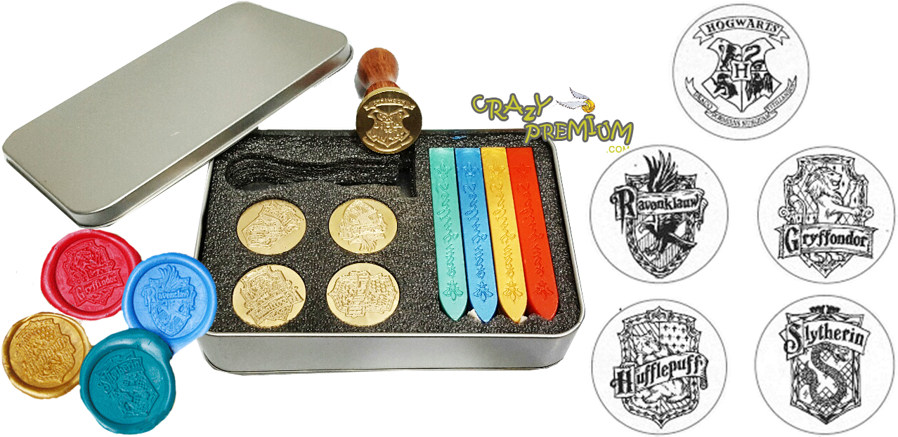 Harry Potter Wax Seal Stamp - Coin Purse (1328x657), Png Download