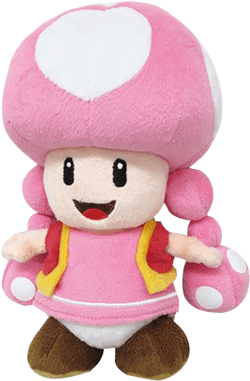 Mario Toadette Plush (600x600), Png Download