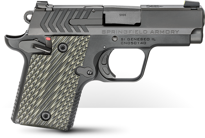 911 9mm - Springfield Ro Elite Compact (1200x782), Png Download