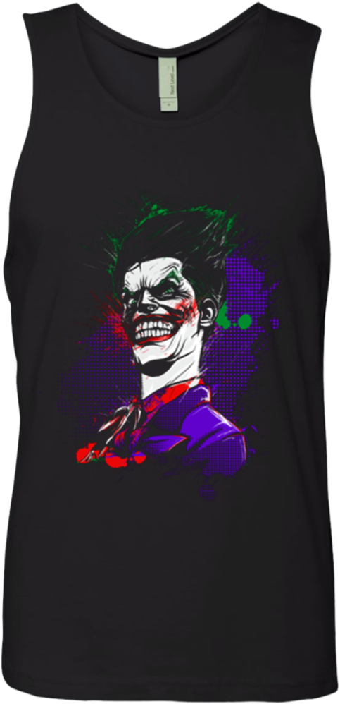 Why So Serious Men's Premium Tank Top - Joker (1024x1024), Png Download