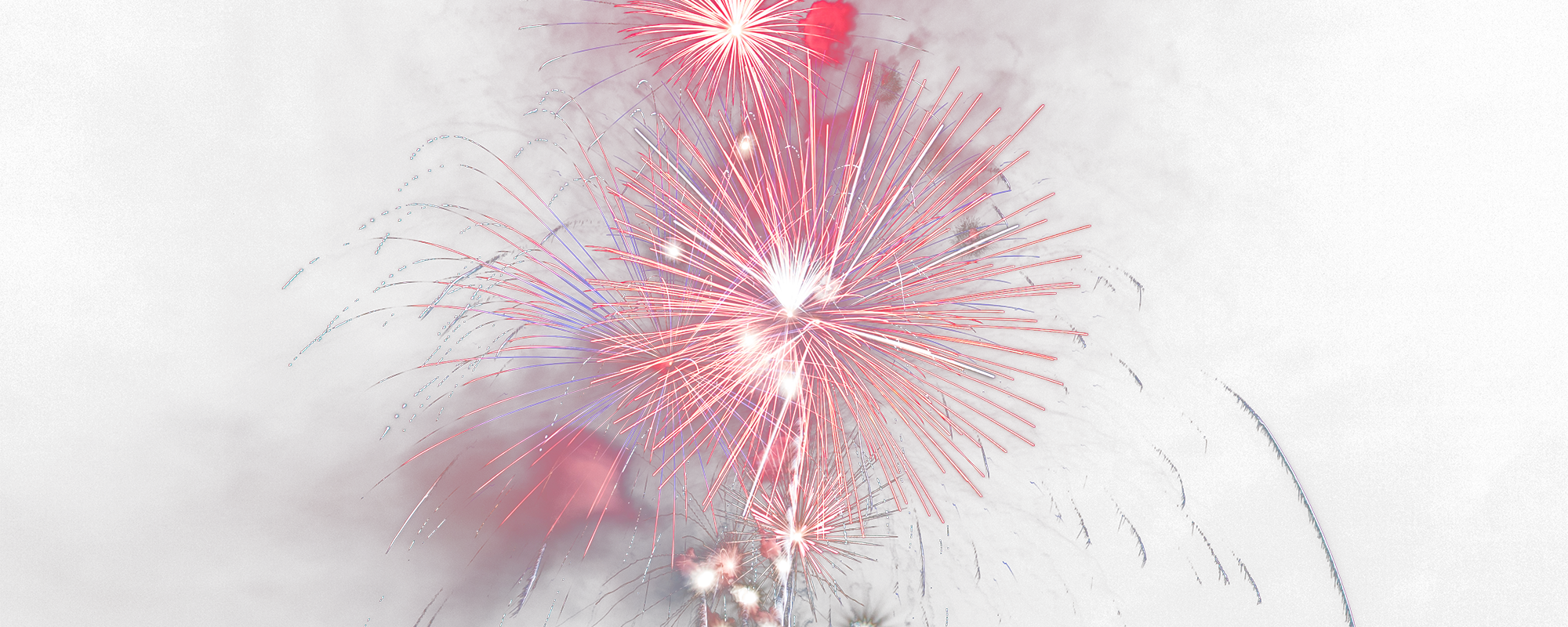 Freebies Fireworks - Mimosa (2000x800), Png Download