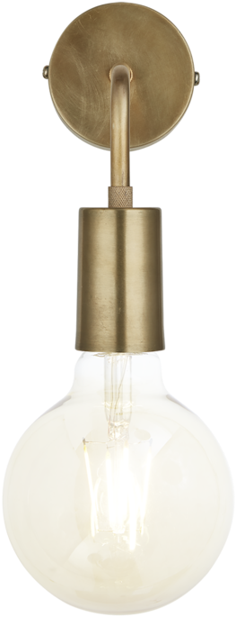 Wall Light Transparent Background - Copper Angle Wall Light (800x800), Png Download