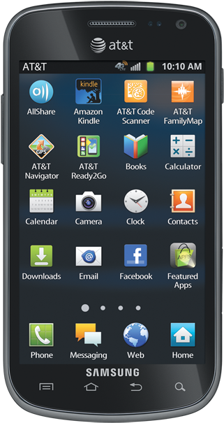 Samsung Galaxy Exhilarate Press Pictures - Samsung Exhilarate I577 (1020x680), Png Download