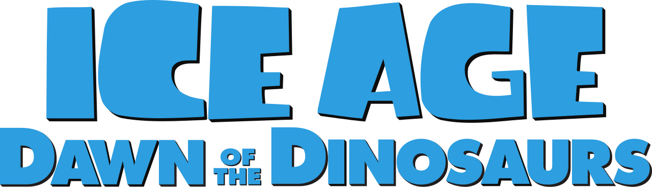 Ice Age Dawn Of The Dinosaurs Logo (1280x367), Png Download