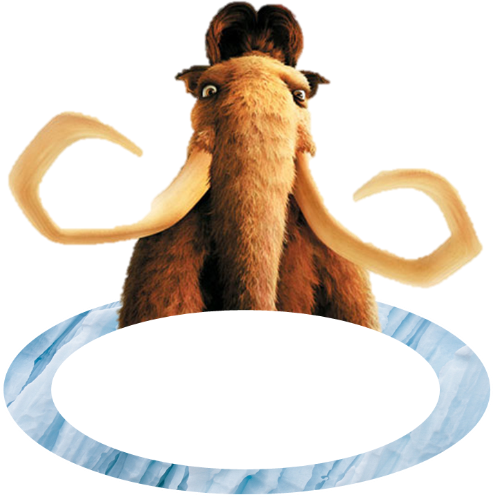 Http - //www - Creativeprintables - Org/free Ice Age - Ice Age Cartoon (713x732), Png Download
