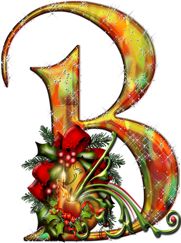 Alphabet De Noel 18 11 - Christmas Alphabet Letters De Noel (594x800), Png Download