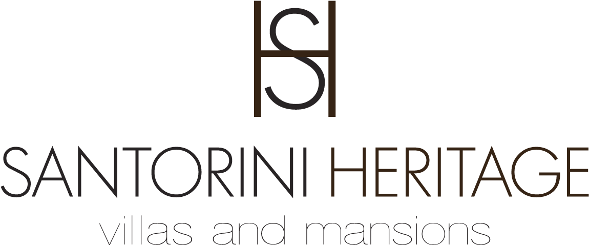 Santorini Heritage Villas & Mansions - Bazar De Garagem (1275x702), Png Download