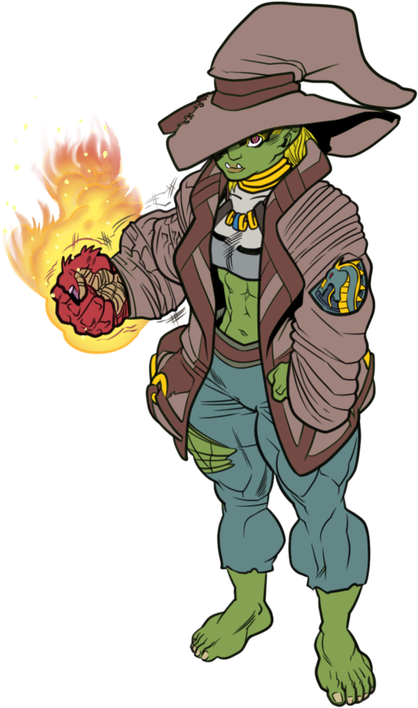Fictional Character Cartoon Mythical Creature - Ogre Girl (598x1012), Png Download