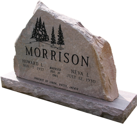 Headstone (1100x431), Png Download