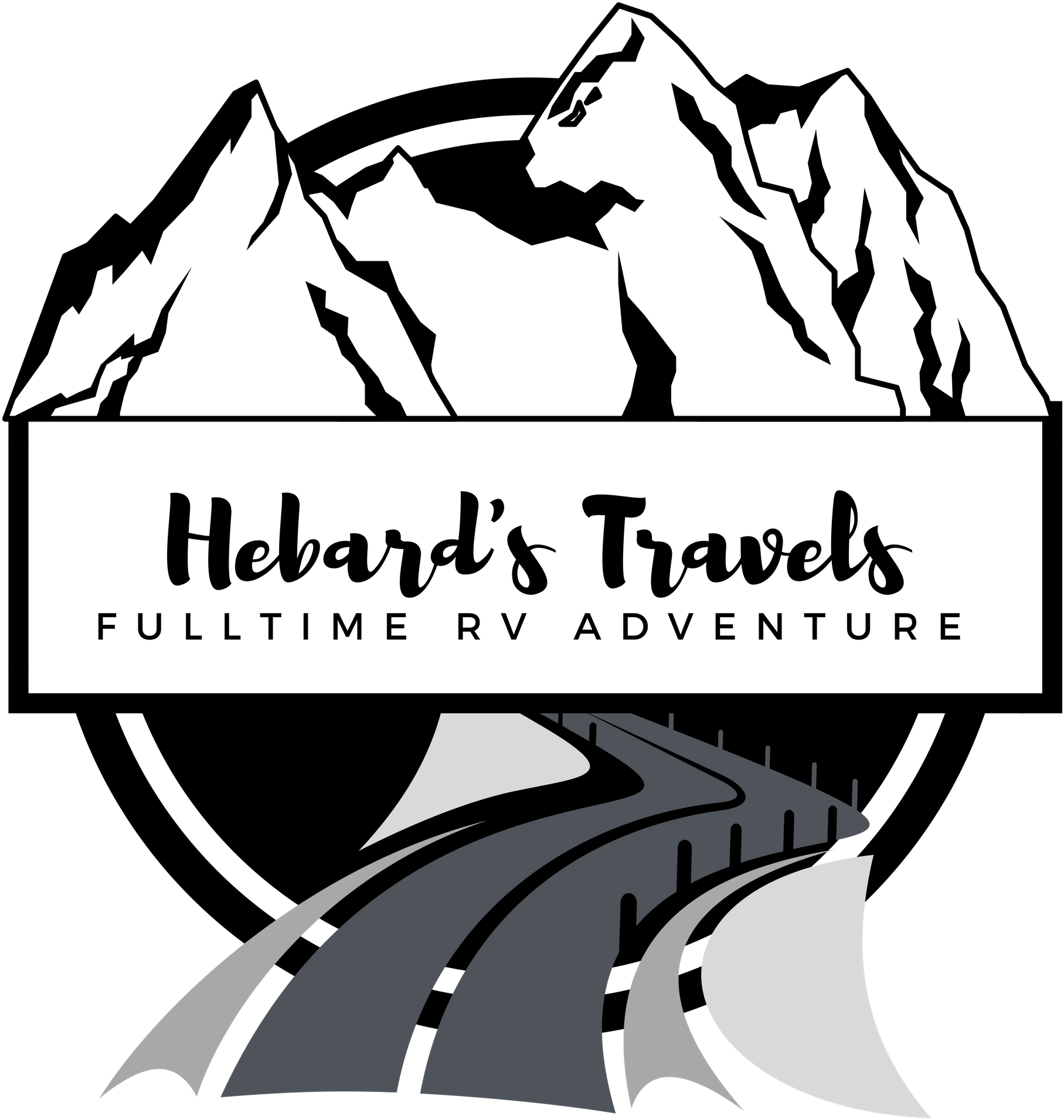 Hebard's Travels - Full Time Rv Clipart (2000x2000), Png Download
