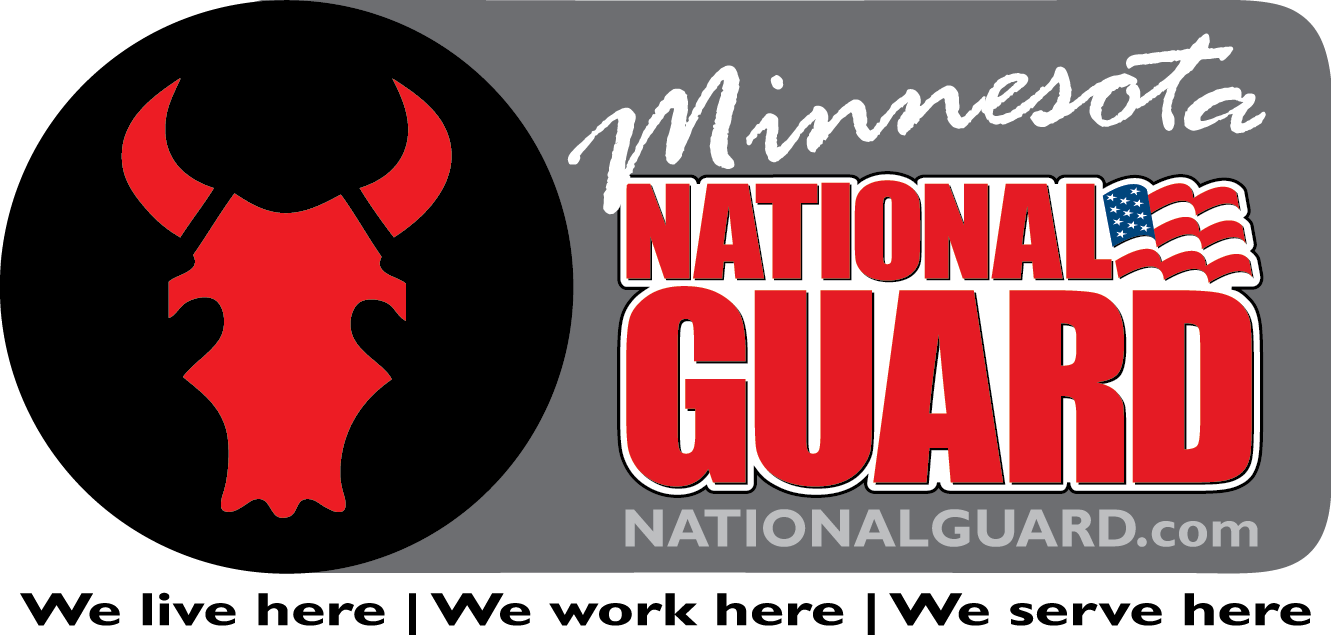 Minnesota National Guard Recruiting - Mn National Guard Logo (1331x635), Png Download