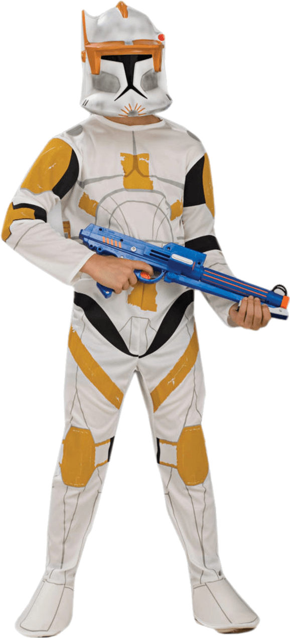Child Clone Wars Clone Trooper Commander Cody - Commander Cody Star Wars Costume (800x1268), Png Download