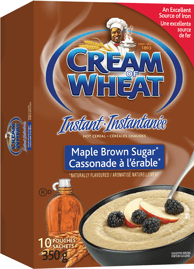 Maple Brown Sugar Instant - Cream Of Wheat Canada (900x900), Png Download