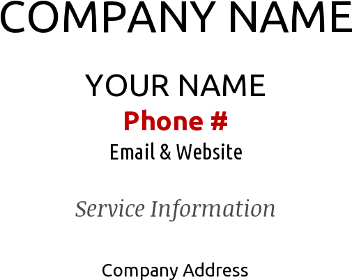 Get Your Business Card To Stick Around Longer With - Rain Rain Go Away Text (812x464), Png Download
