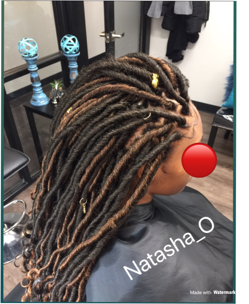 Goddess Faux Locs Perimeter Individual 18” Colors 4/30 - Dreadlocks (1000x1000), Png Download