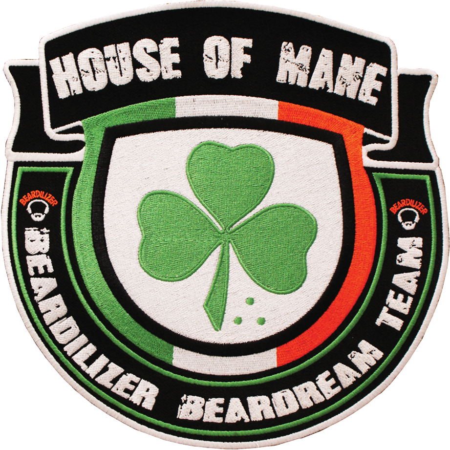 Beardilizer House Of Mane Logo Woven Patch 3″ - House Of Pain (1000x1000), Png Download