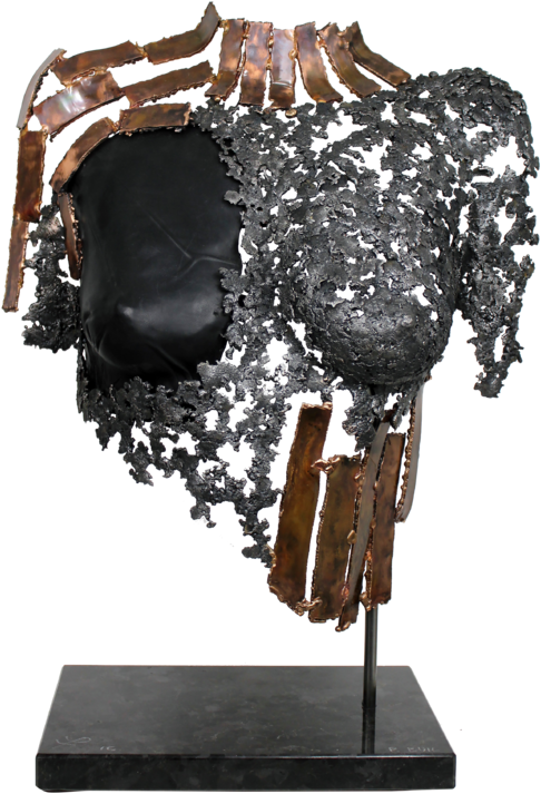 Athéna Philippe Buil Sculpture Bronze, Marble, Textile, - Museum (540x750), Png Download