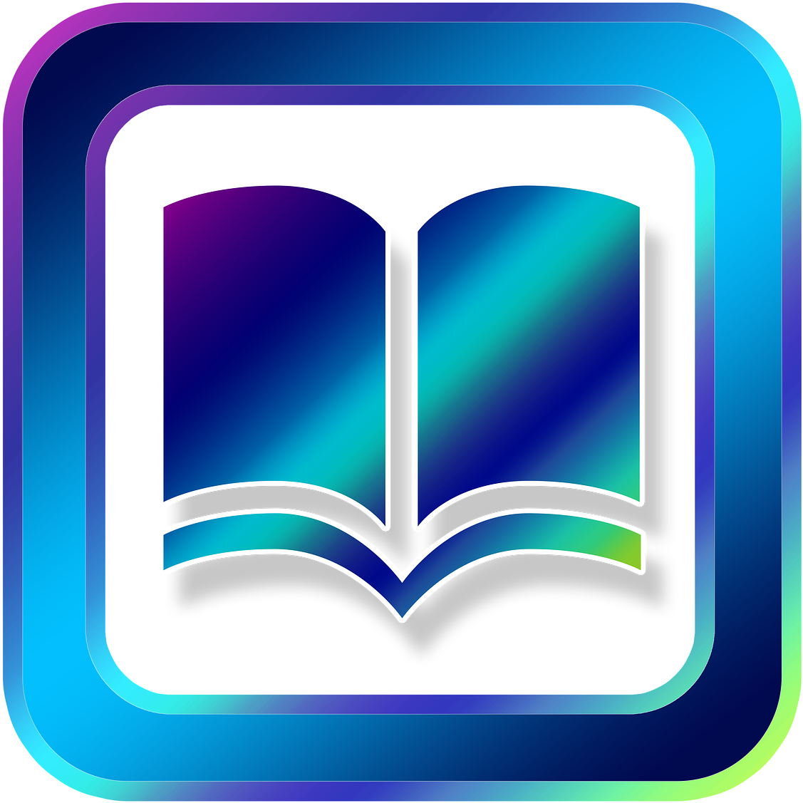 Gambar Icon Buku Png (1280x1280), Png Download
