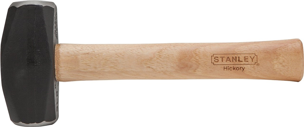 Stanley Hickory Handle Drilling Hammer - Lump Hammer (1280x1280), Png Download