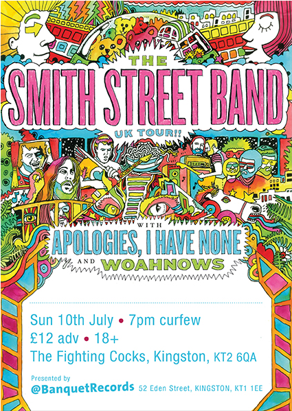 The Smith Street Band / Apologies, I Have None / Woahnows - Poster (598x598), Png Download