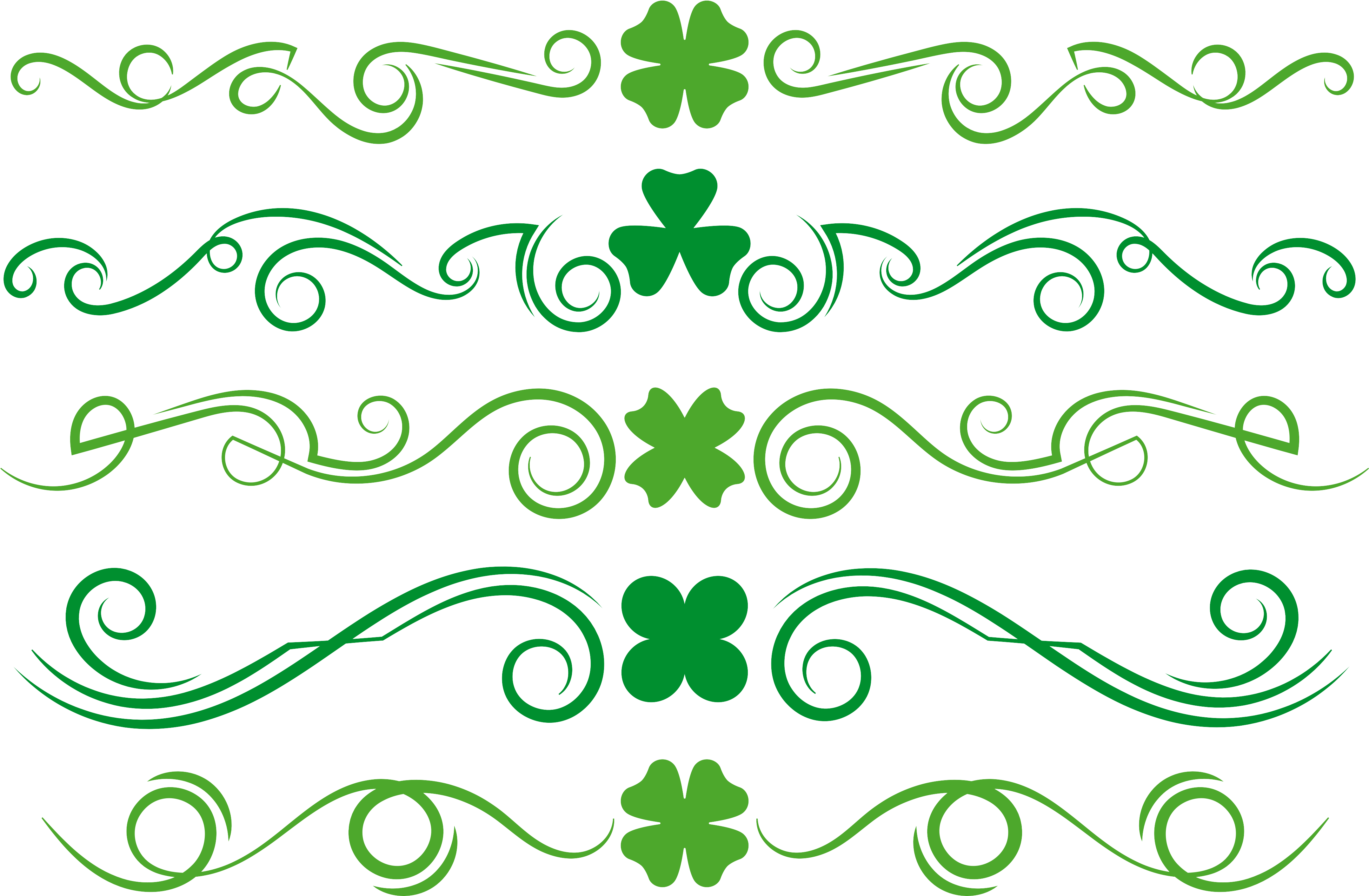 4312 X 3036 4 - Clover Page Divider (4312x3036), Png Download